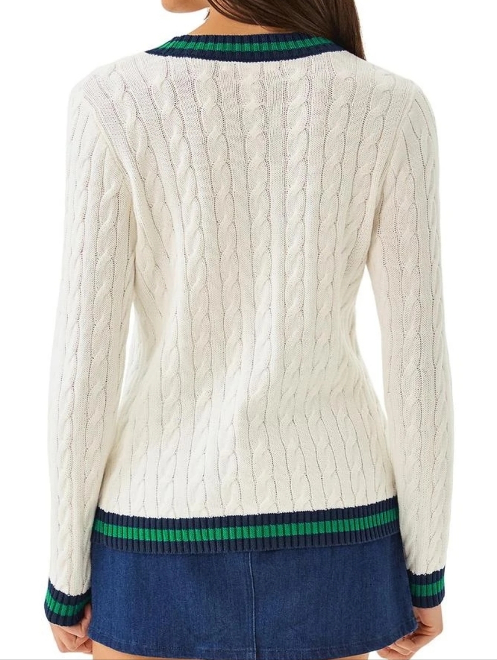 NWT Lilly Pulitzer Brockton V-neck Cardigan - M - Picture 9 of 9